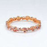 Crimson Gemstone Bracelet